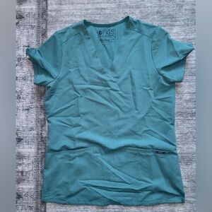 Figs XS Casma scrub top